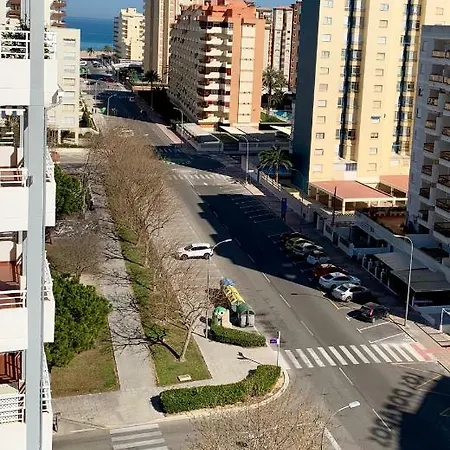 公寓 Atico El Balcon De 甘迪亚